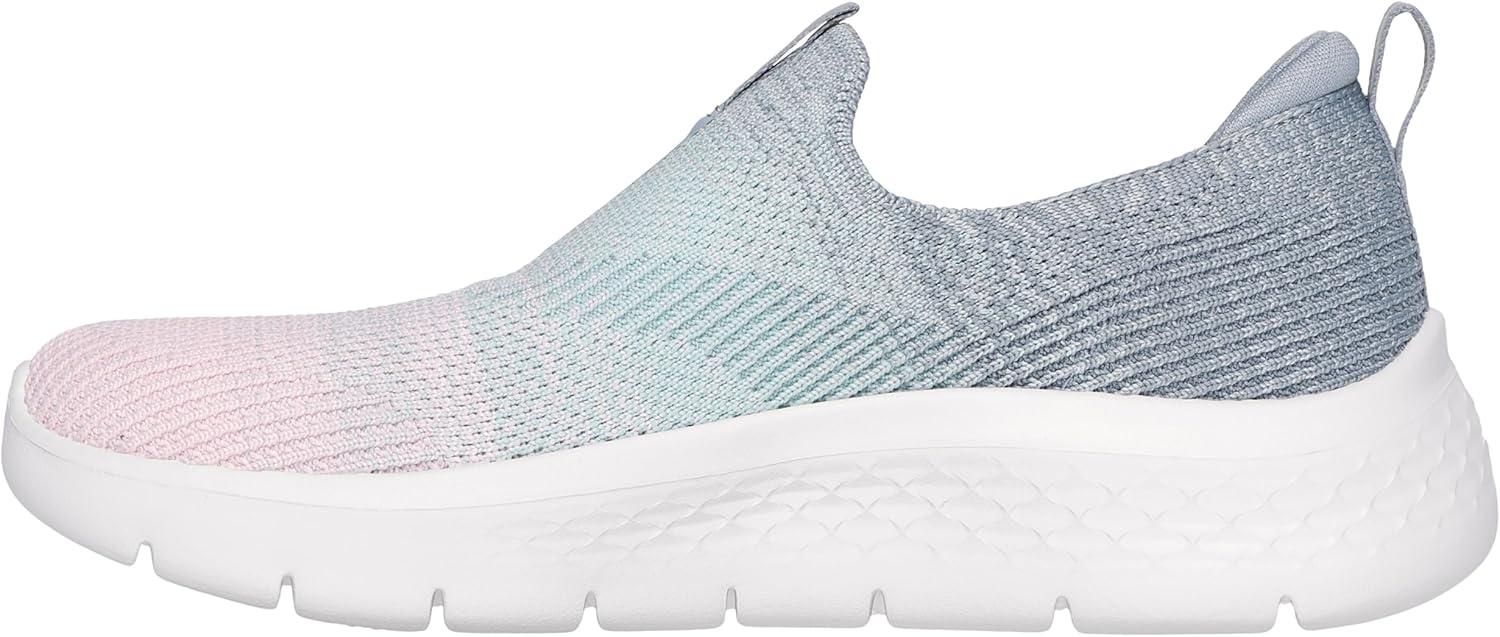 imageSkechers Womens Go Walk Flex Cali Sunset Walking ShoesGrayMulti