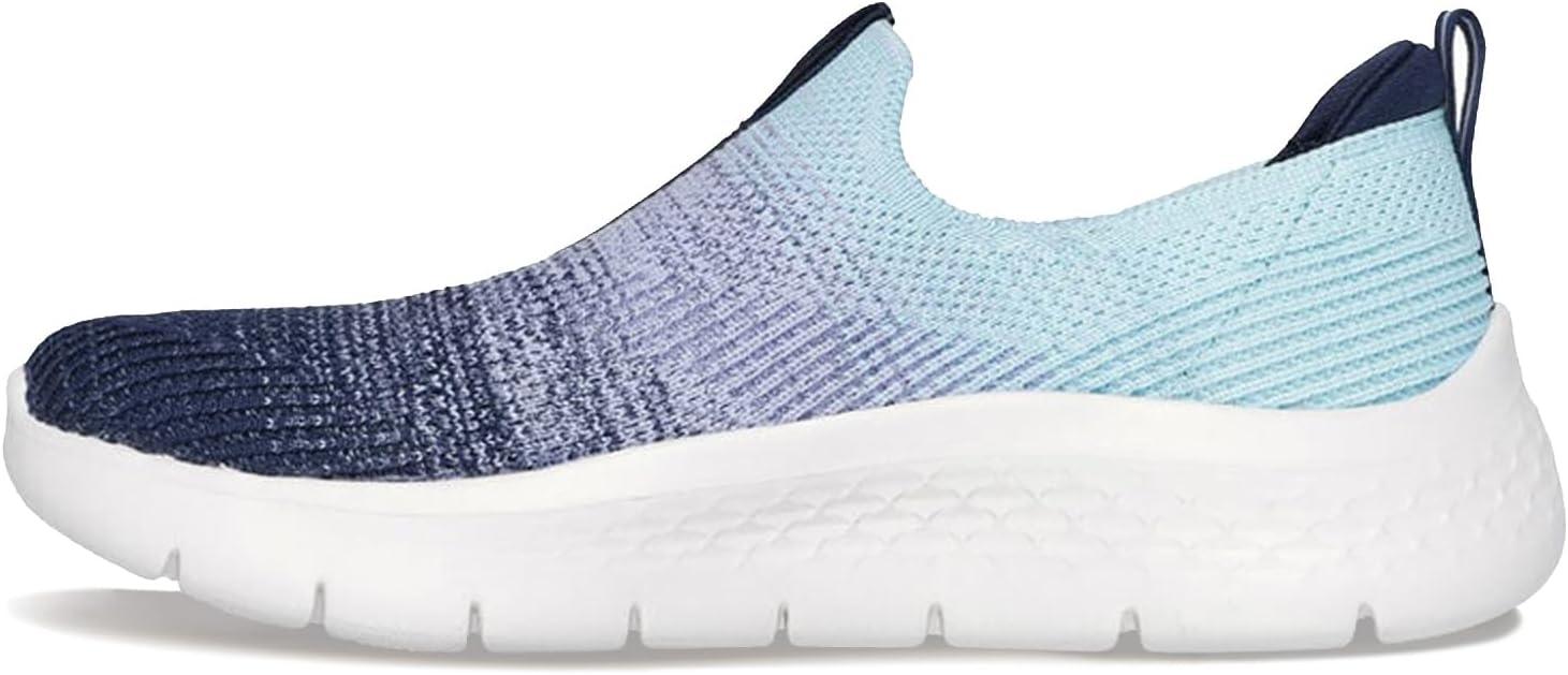 imageSkechers Womens Go Walk Flex Cali Sunset Walking ShoesNavyAqua