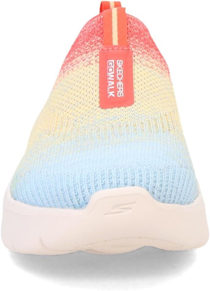 imageSkechers Womens Go Walk Flex Cali Sunset Walking ShoesRedmulti