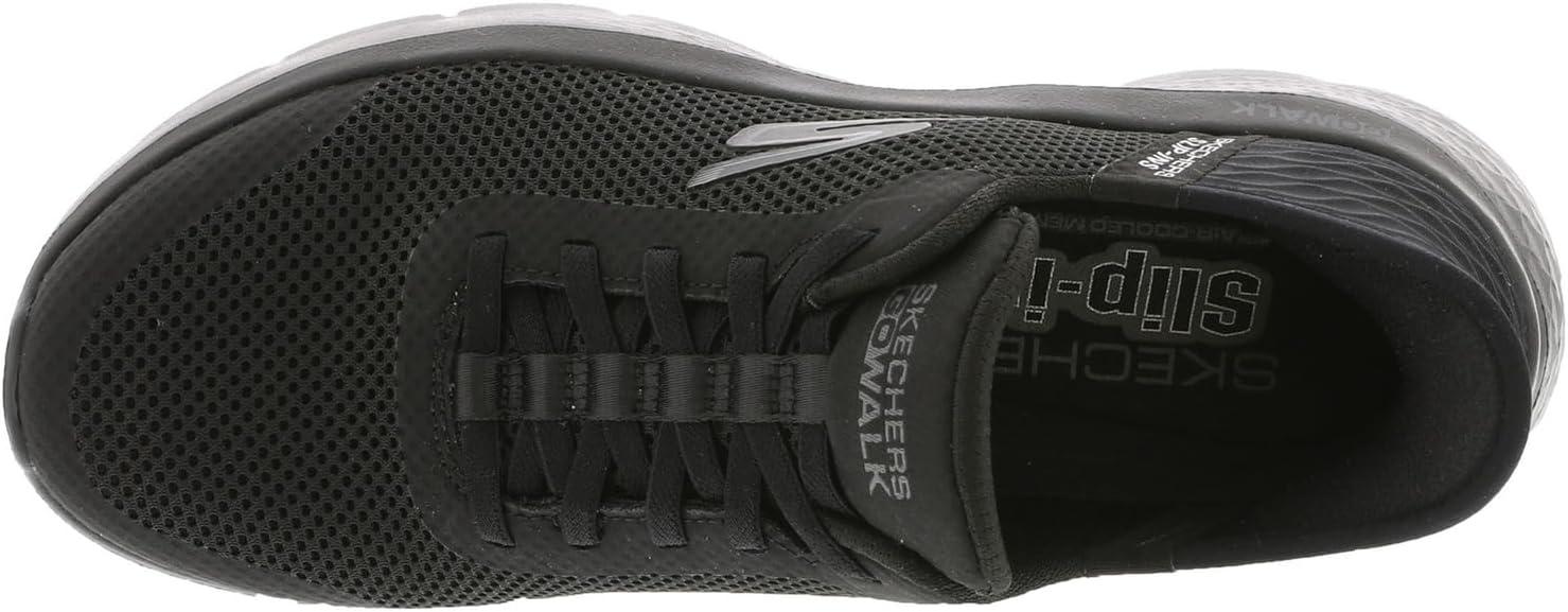 imageSkechers Womens Go Walk Flex Hands Free SlipinsGrand Entry SneakerBlack