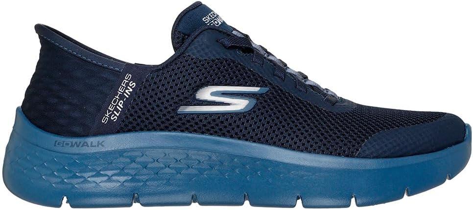 imageSkechers Womens Go Walk Flex Hands Free SlipinsGrand Entry SneakerNavy