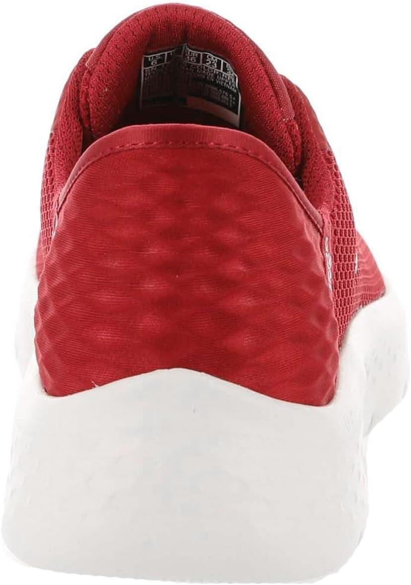 imageSkechers Womens Go Walk Flex Hands Free SlipinsGrand Entry SneakerRed