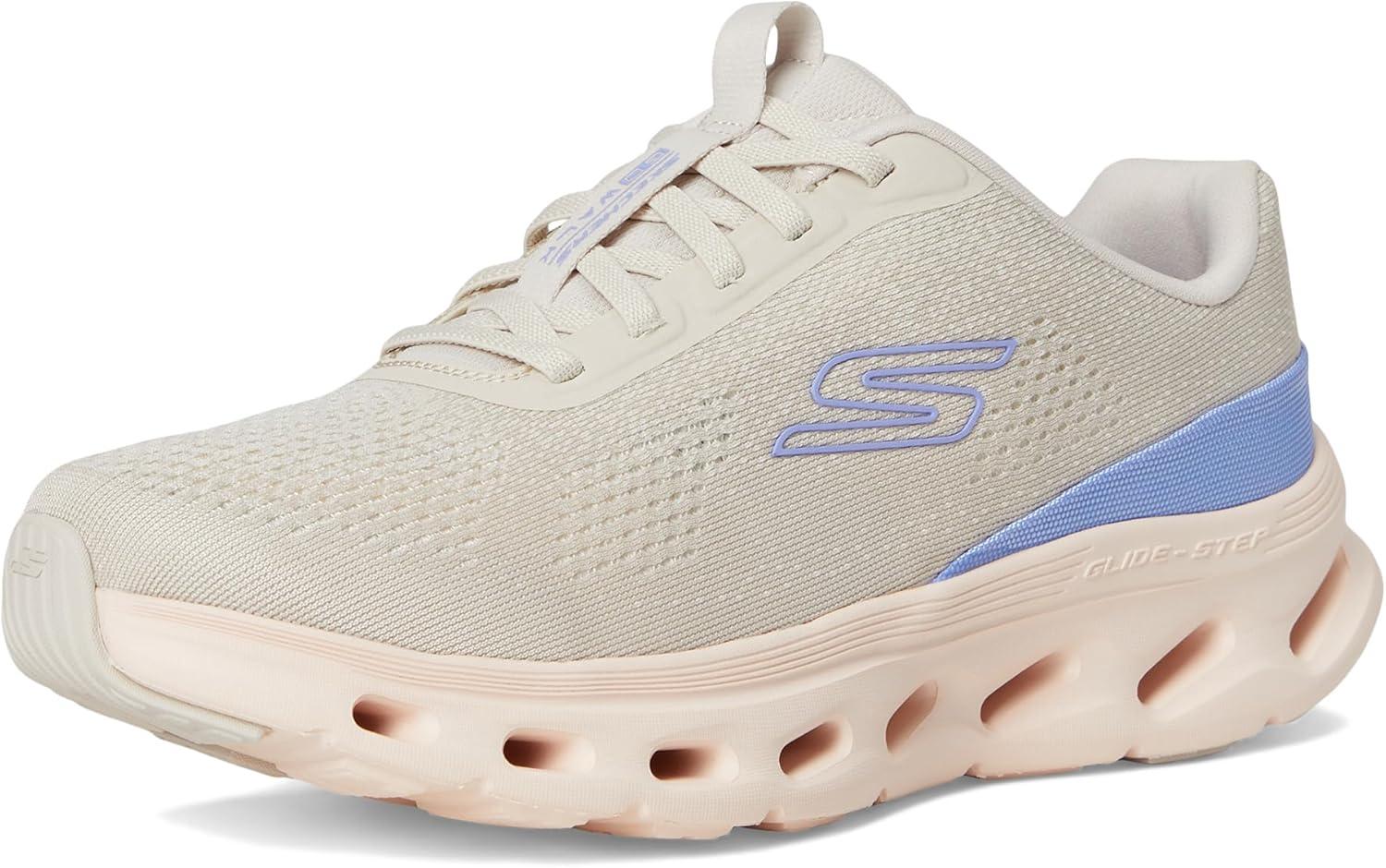 imageSkechers Womens Go Walk Glide Step 20 VanessaTaupeLavender