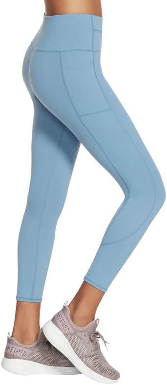 imageSkechers Womens Go Walk High Waisted 78 LeggingBlue Gray