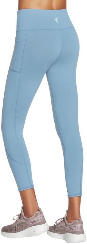 imageSkechers Womens Go Walk High Waisted 78 LeggingBlue Gray