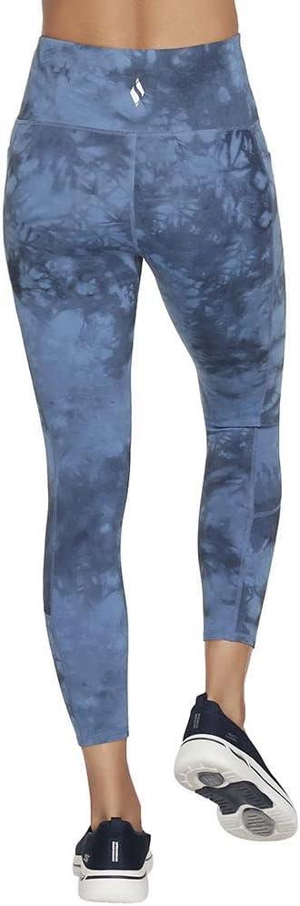 imageSkechers Womens Go Walk High Waisted 78 LeggingBlue Iris Skechdye