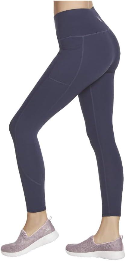imageSkechers Womens Go Walk High Waisted 78 LeggingNavy