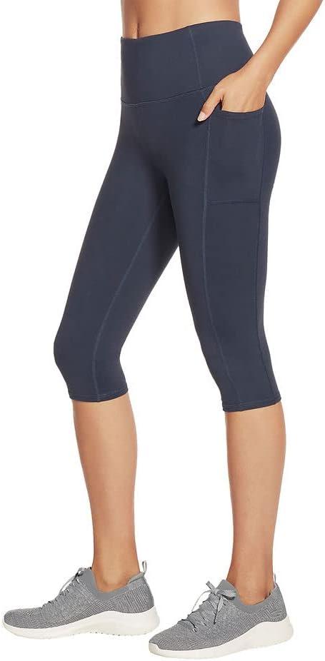 imageSkechers Womens Go Walk High Waisted CapriNavy