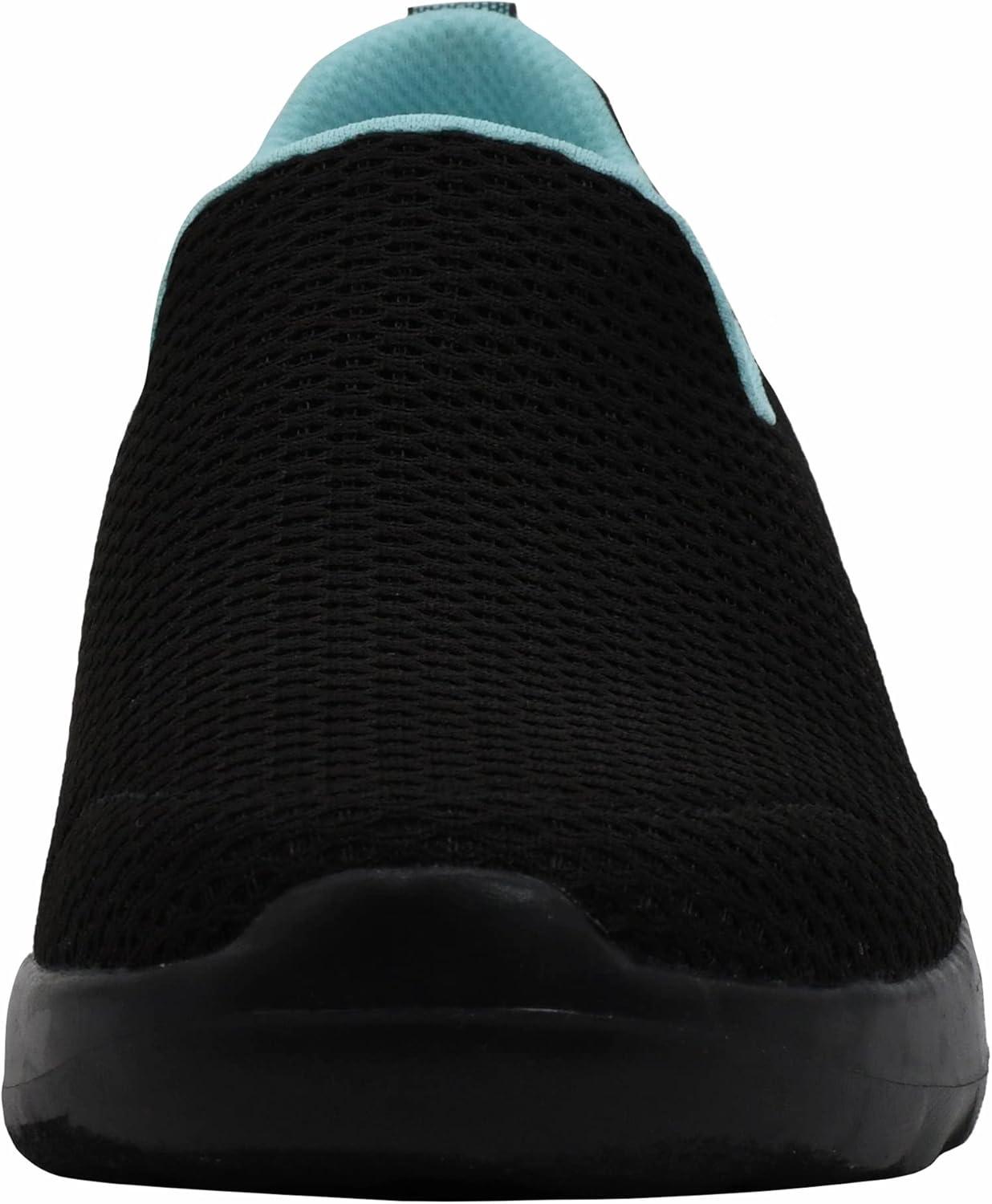 imageSkechers Womens Go Walk Joy Cushioning SneakersBlackAqua
