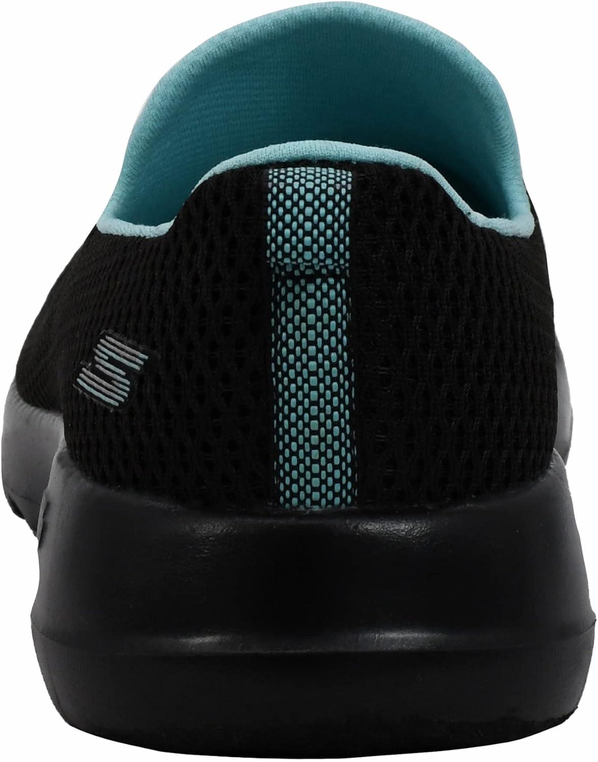 imageSkechers Womens Go Walk Joy Cushioning SneakersBlackAqua