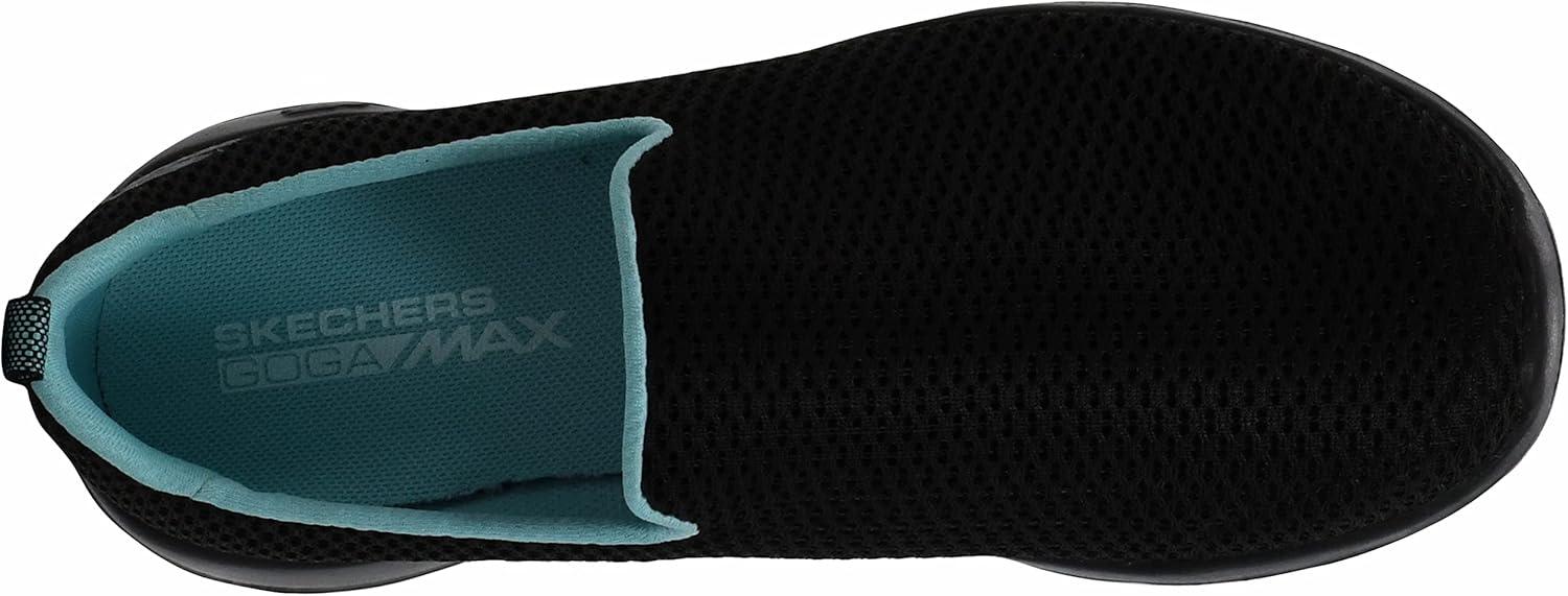 imageSkechers Womens Go Walk Joy Cushioning SneakersBlackAqua
