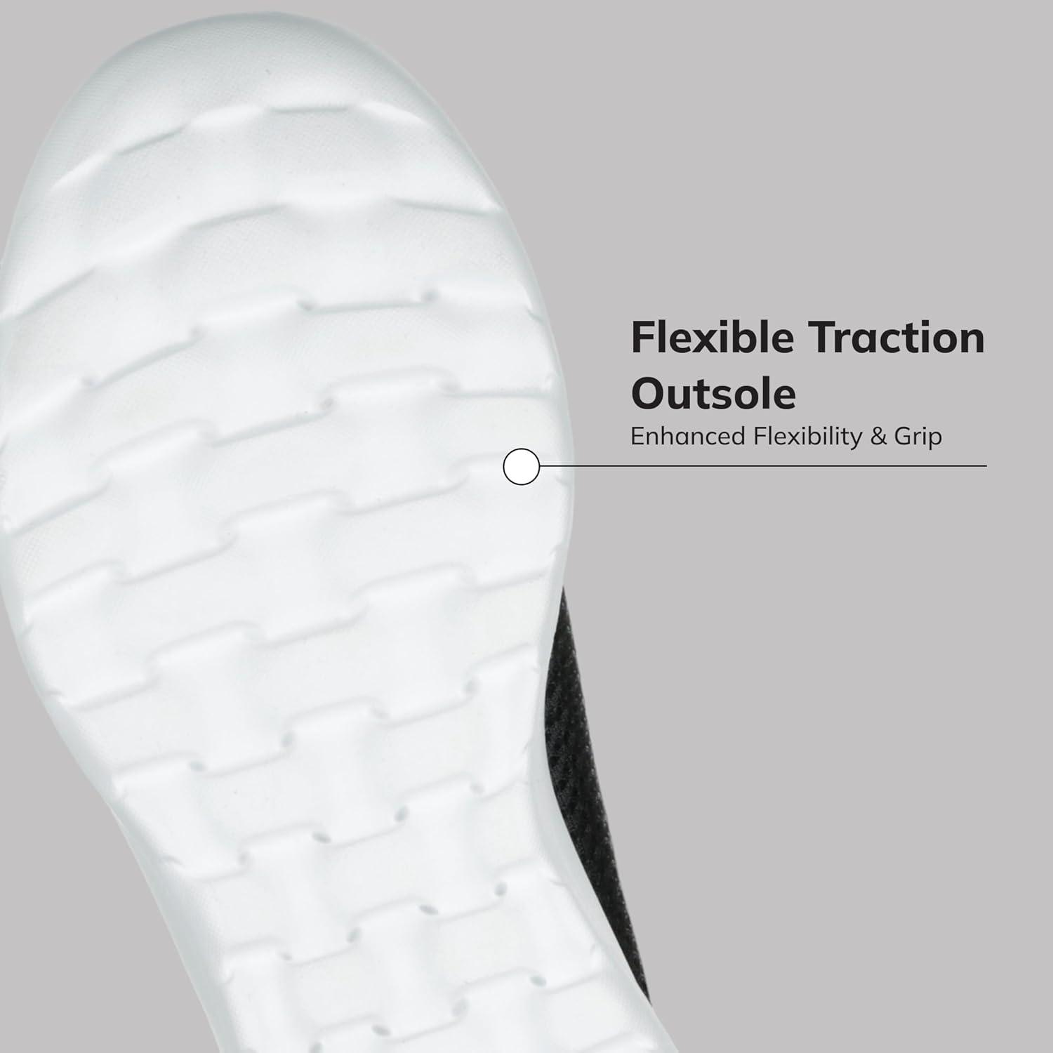 imageSkechers Womens Go Walk Joy Cushioning SneakersBlackWhite