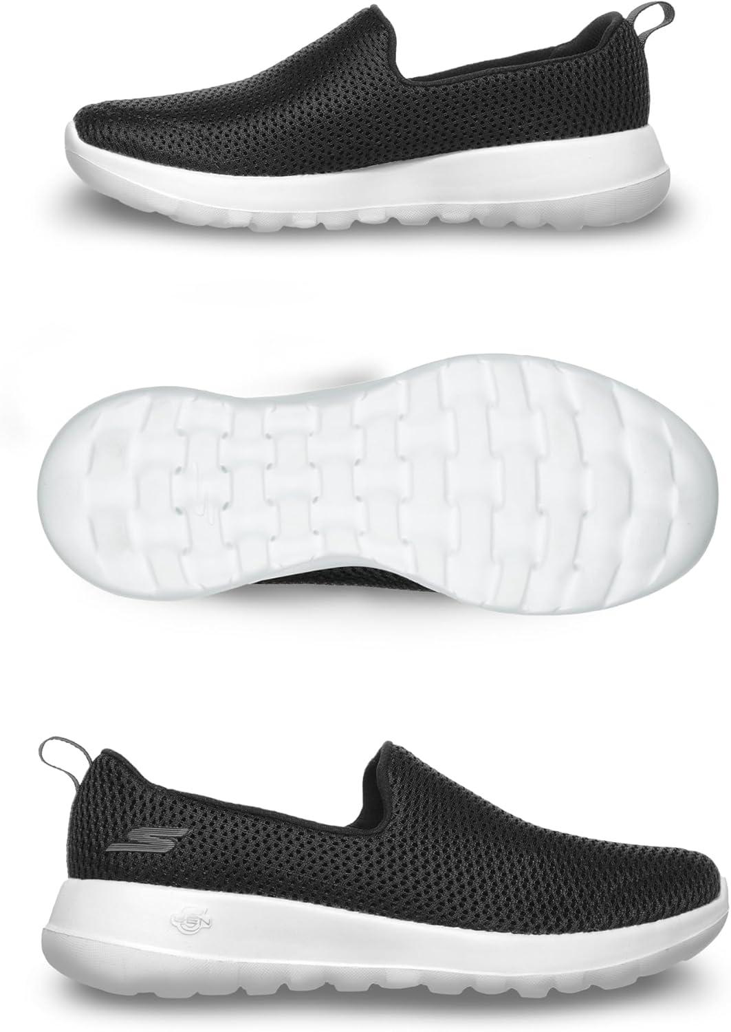 imageSkechers Womens Go Walk Joy Cushioning SneakersBlackWhite