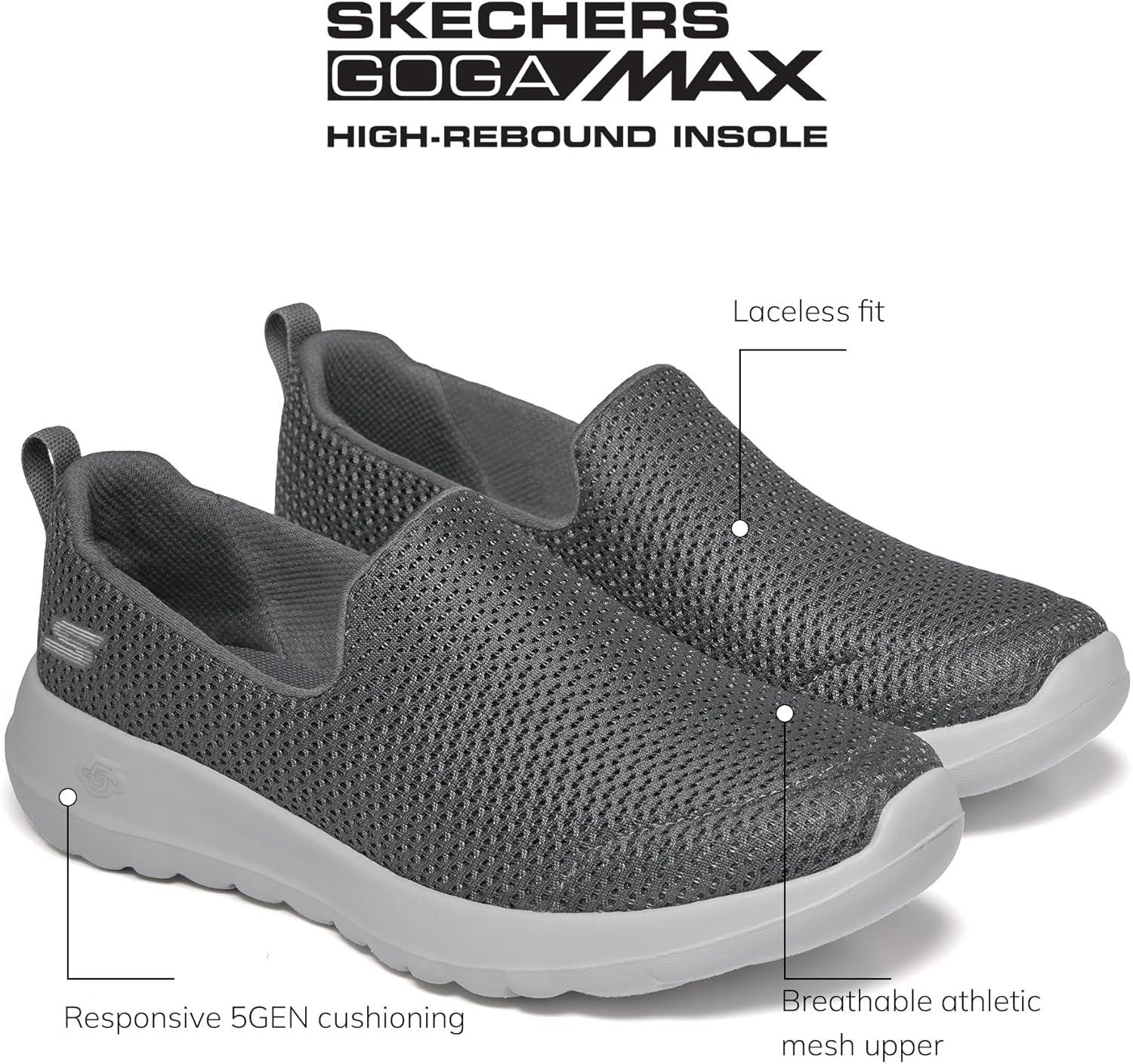 imageSkechers Womens Go Walk Joy Cushioning SneakersCharcoal