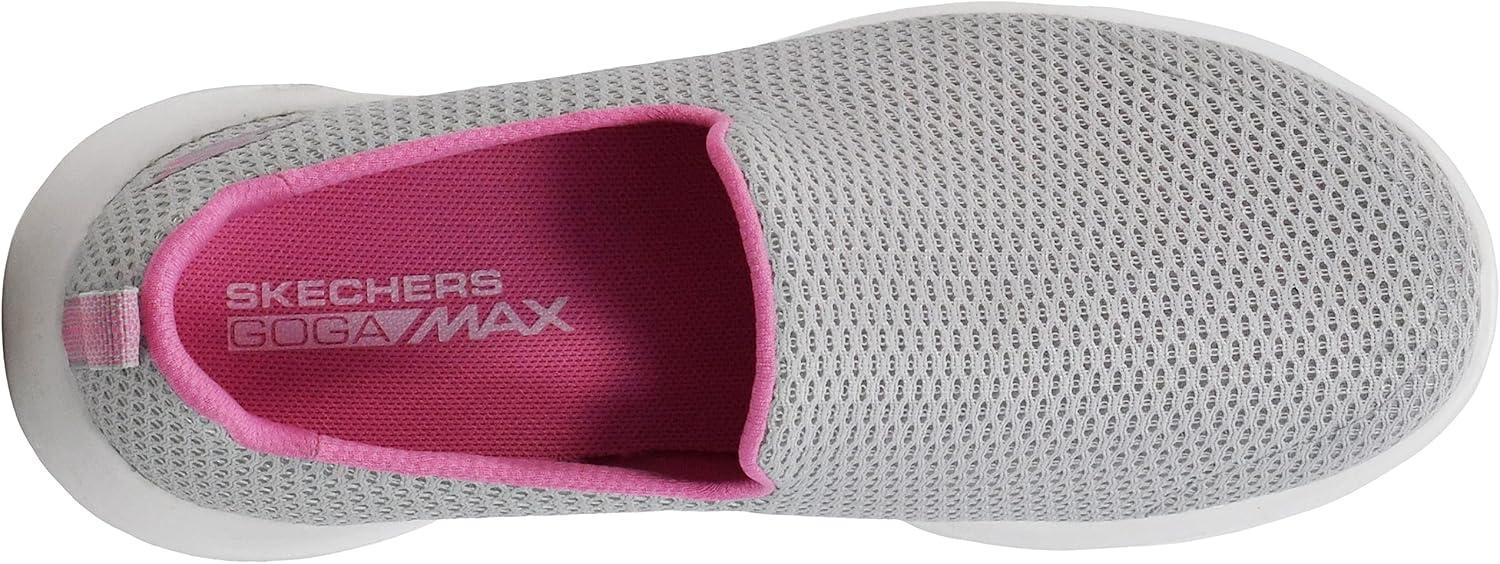 imageSkechers Womens Go Walk Joy Cushioning SneakersGreyPink