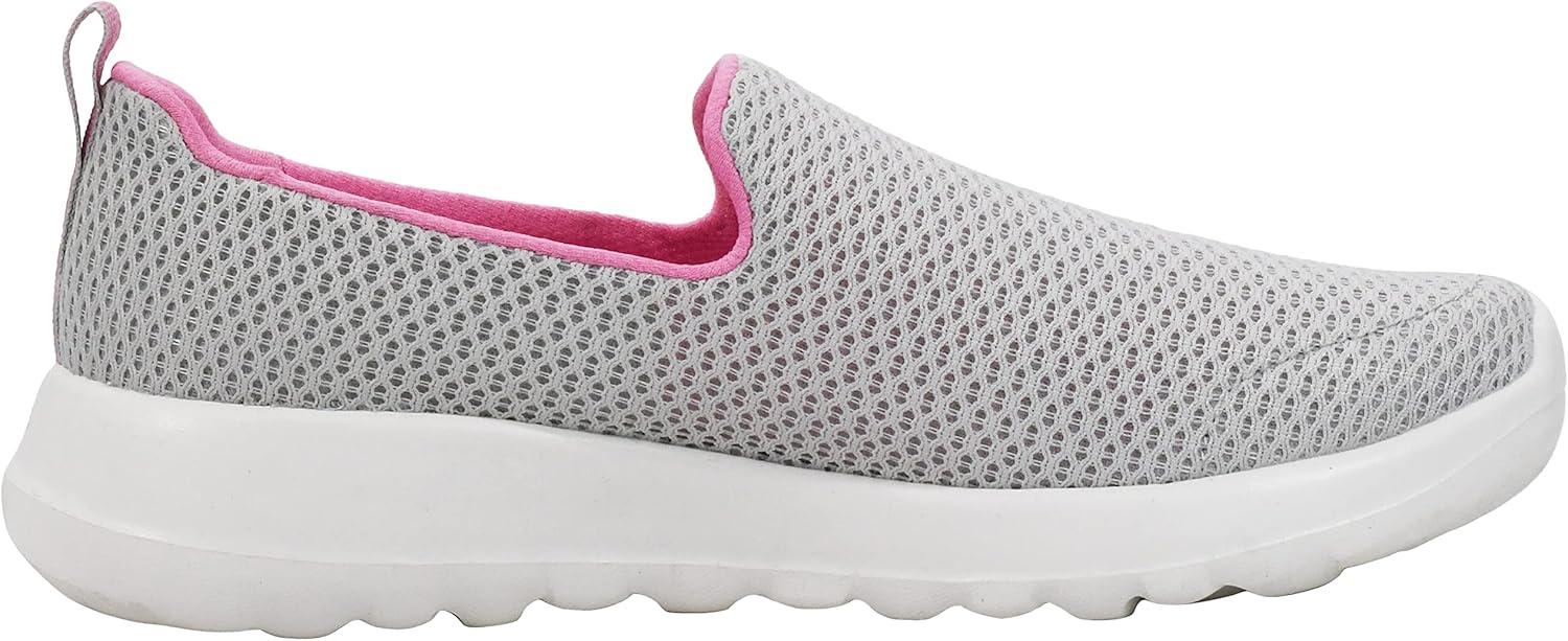 imageSkechers Womens Go Walk Joy Cushioning SneakersGreyPink