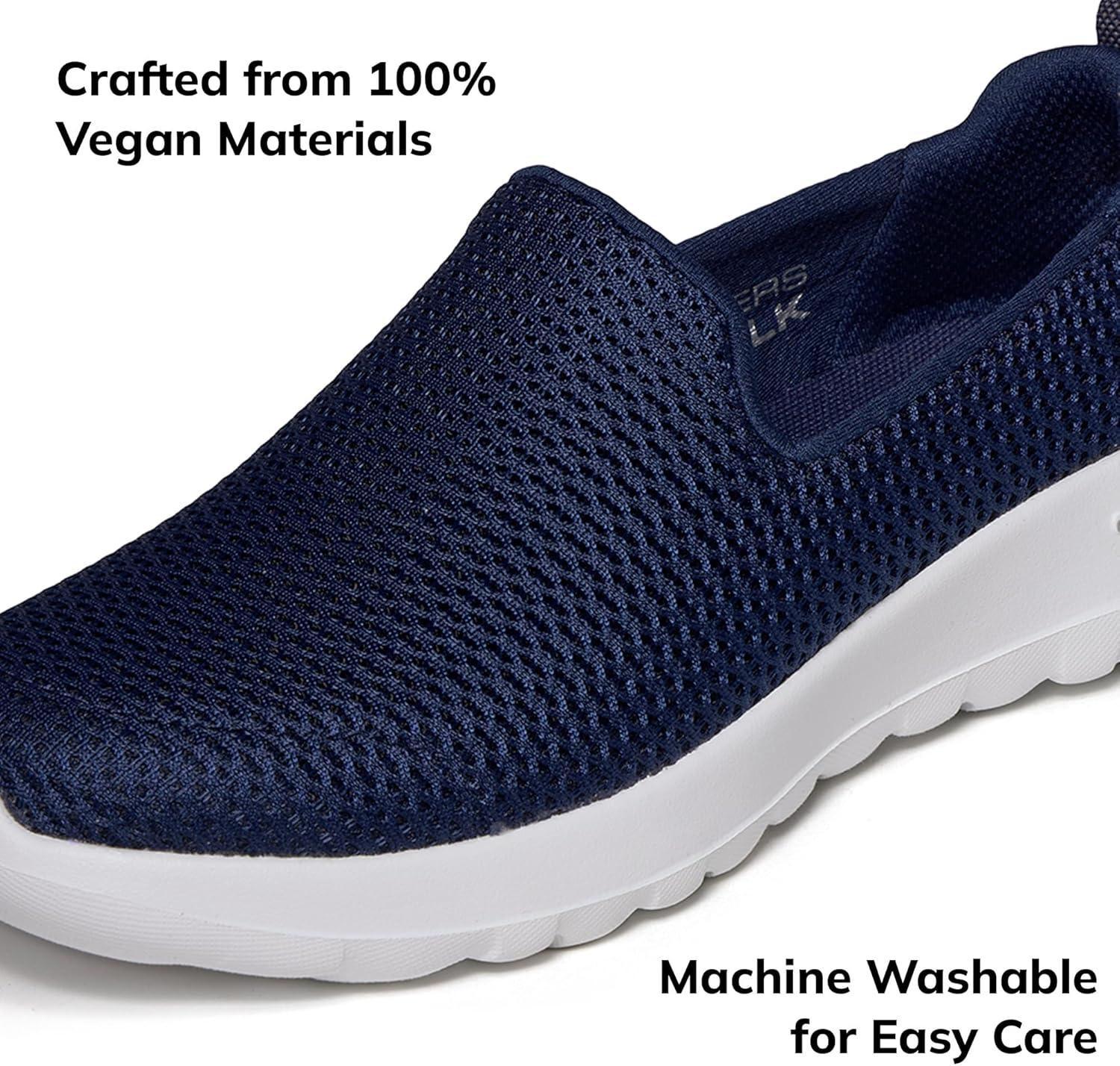 imageSkechers Womens Go Walk Joy Cushioning SneakersNavyWhite