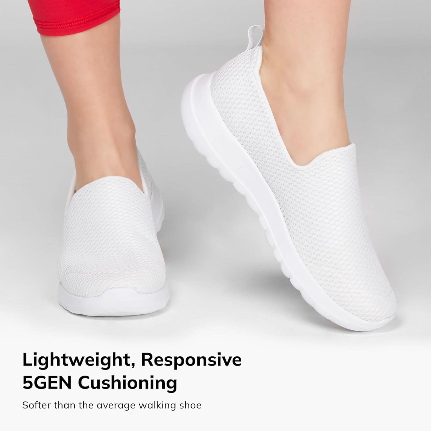 imageSkechers Womens Go Walk Joy Cushioning SneakersWhite