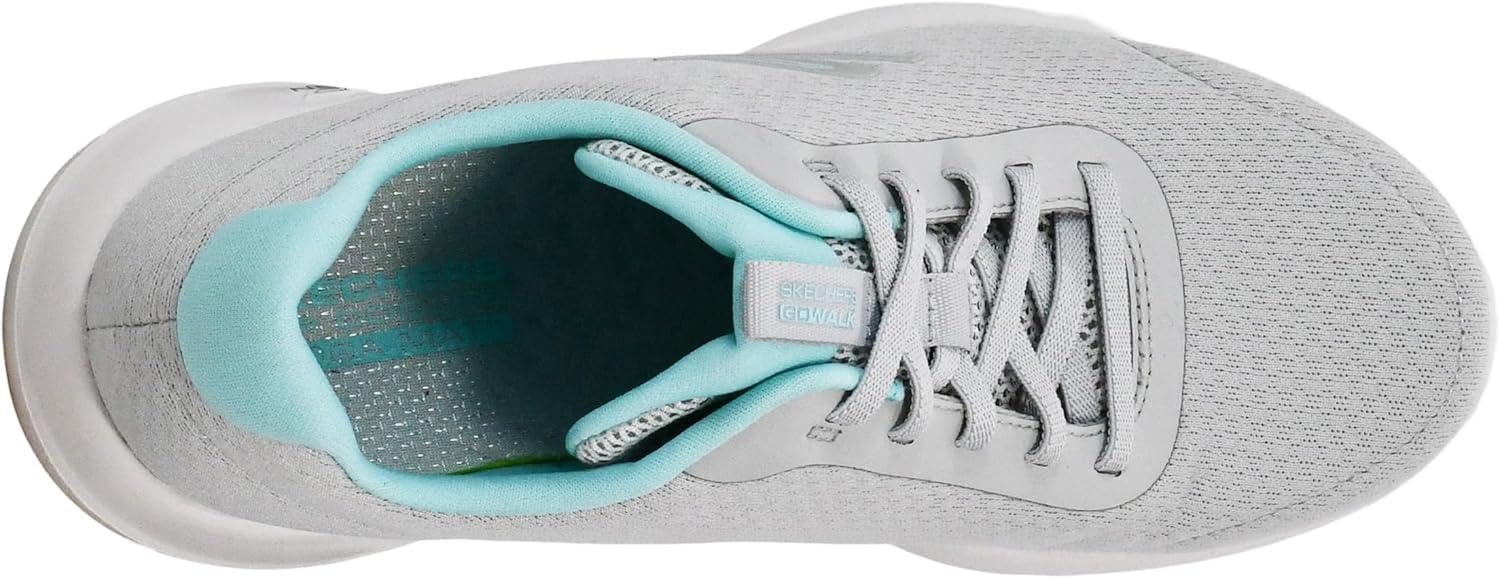 imageSkechers Womens Go Walk Joy Ecstatic SneakersGreyLight Blue