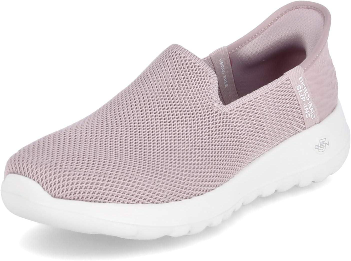 imageSkechers Womens Go Walk Joy Vela Hands Free SlipinsLight Pink