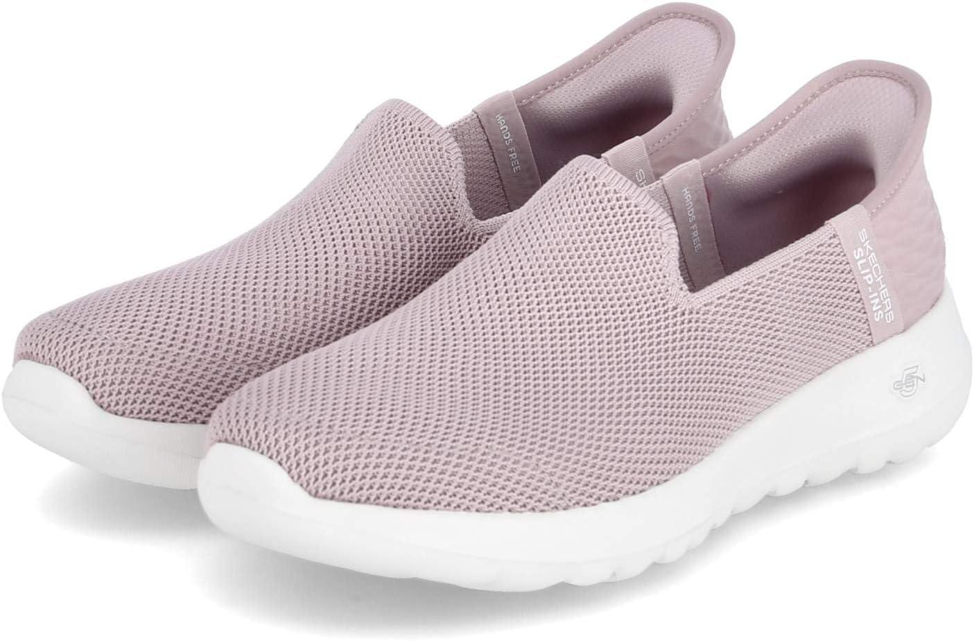 imageSkechers Womens Go Walk Joy Vela Hands Free SlipinsLight Pink
