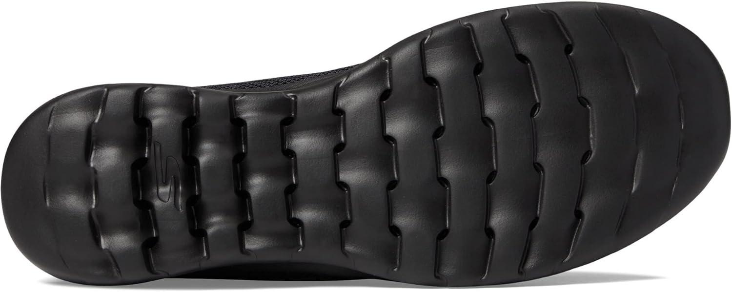 imageSkechers Womens Go Walk Lite Sweet Gal Slipon Mesh SneakersBlackBlack