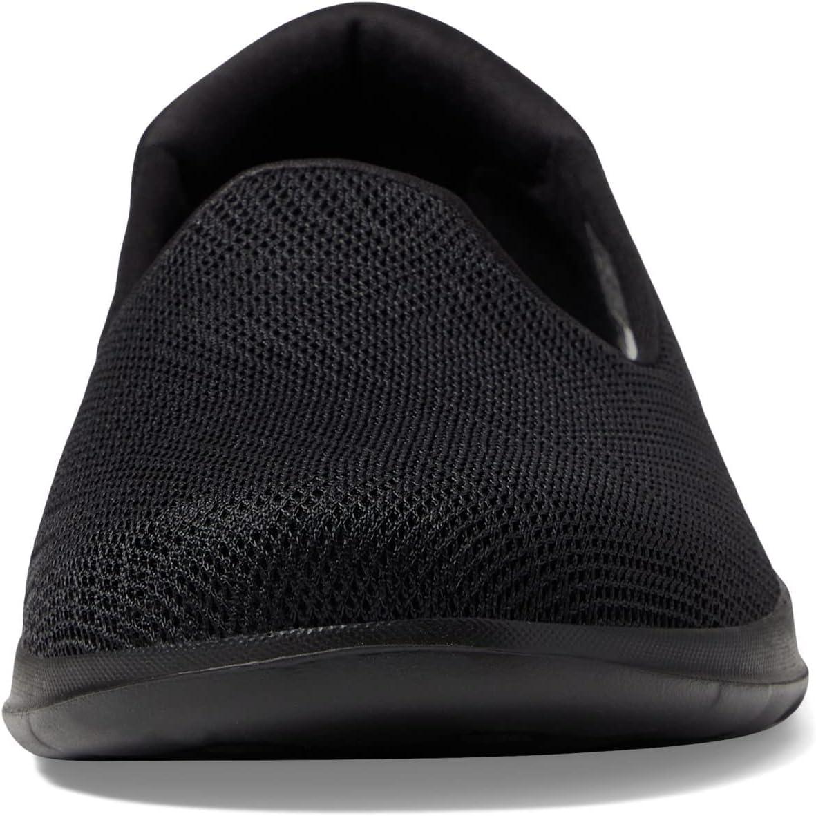 imageSkechers Womens Go Walk Lite Sweet Gal Slipon Mesh SneakersBlackBlack