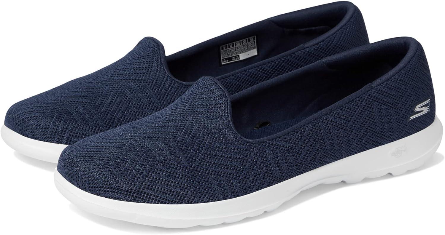 imageSkechers Womens Go Walk Lite Sweet Gal Slipon Mesh SneakersNavy