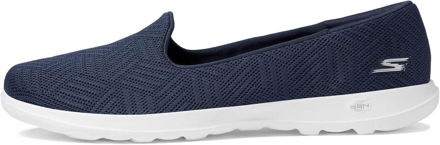 imageSkechers Womens Go Walk Lite Sweet Gal Slipon Mesh SneakersNavy