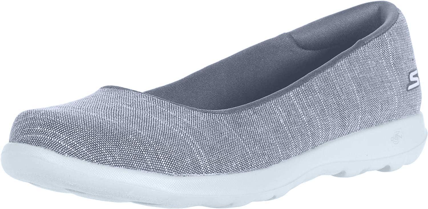 imageSkechers Womens Go Walk Lite Susie LoafersGrey