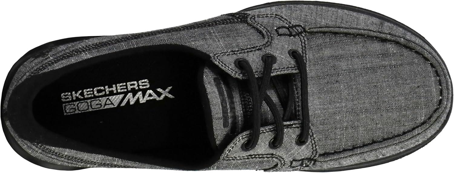 imageSkechers Womens Go Walk Lite15433 Boat ShoeBlackBlack