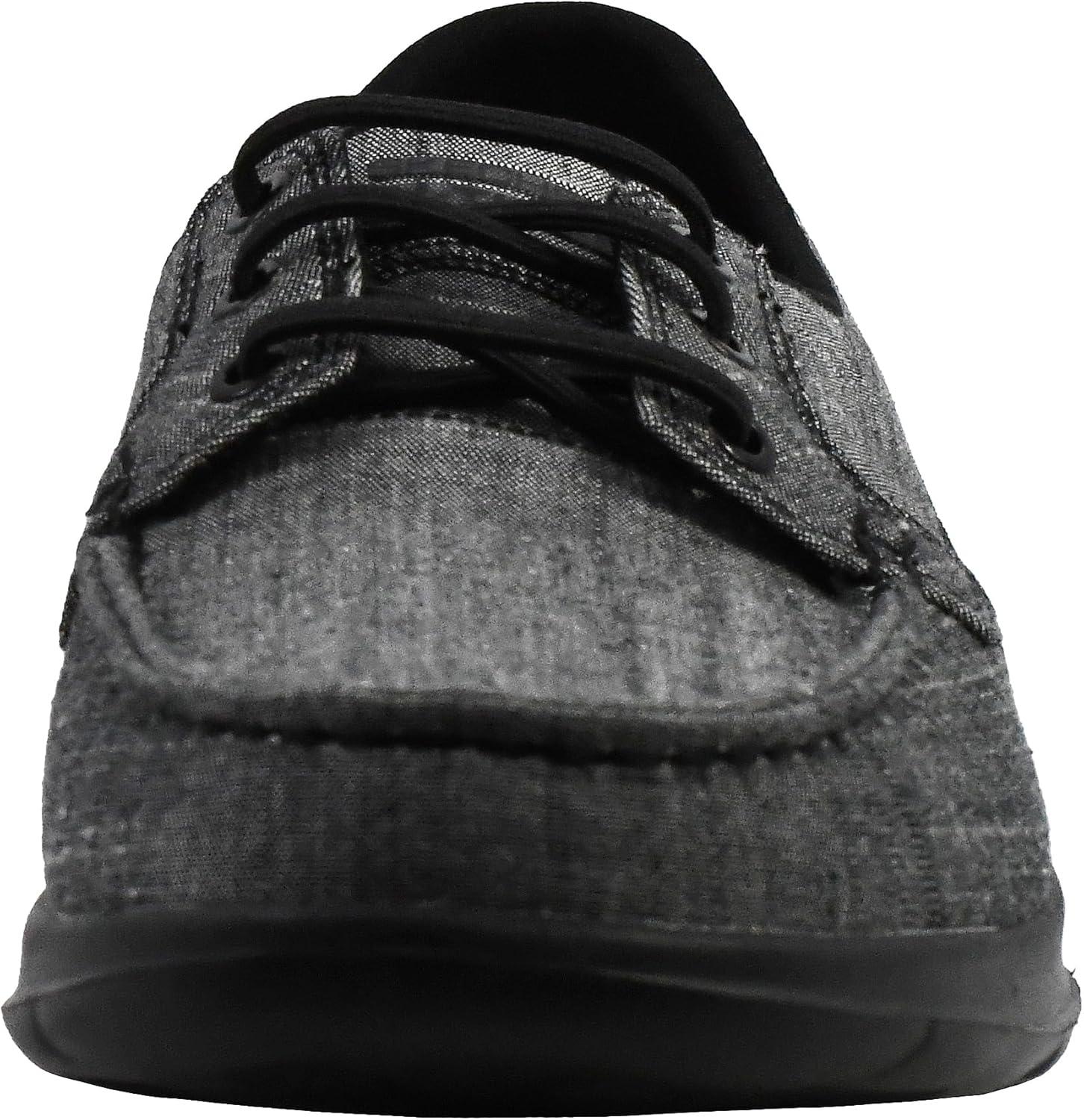 imageSkechers Womens Go Walk Lite15433 Boat ShoeBlackBlack