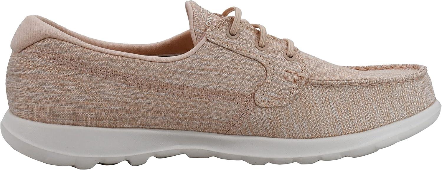 imageSkechers Womens Go Walk Lite15433 Boat ShoeLight Pink