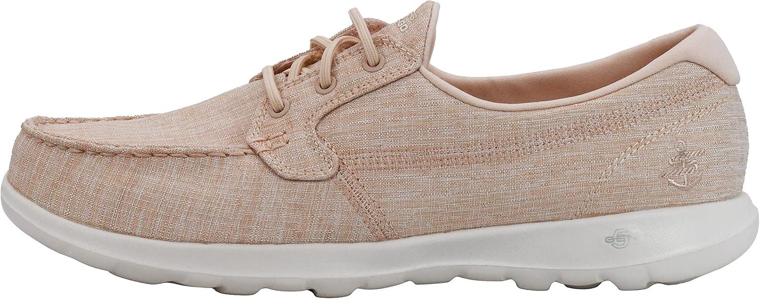 imageSkechers Womens Go Walk Lite15433 Boat ShoeLight Pink
