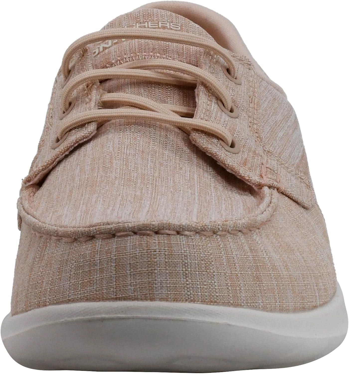 imageSkechers Womens Go Walk Lite15433 Boat ShoeLight Pink