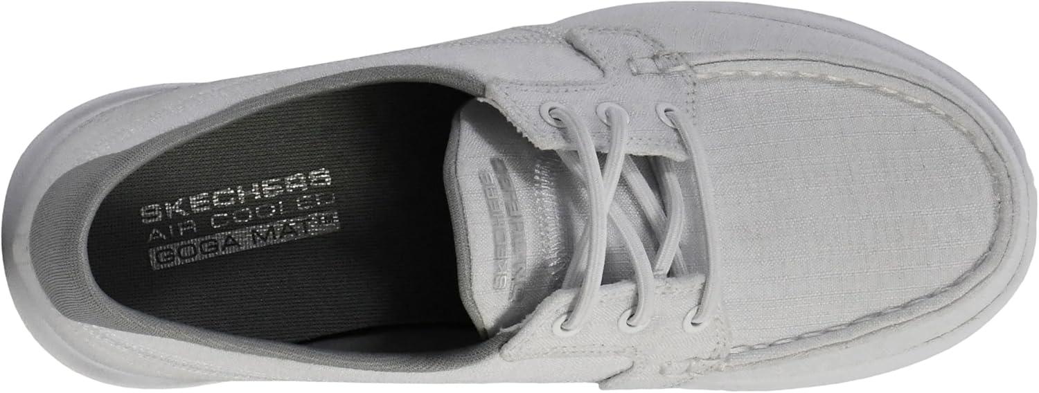 imageSkechers Womens Go Walk Lite15433 Boat ShoeWhite