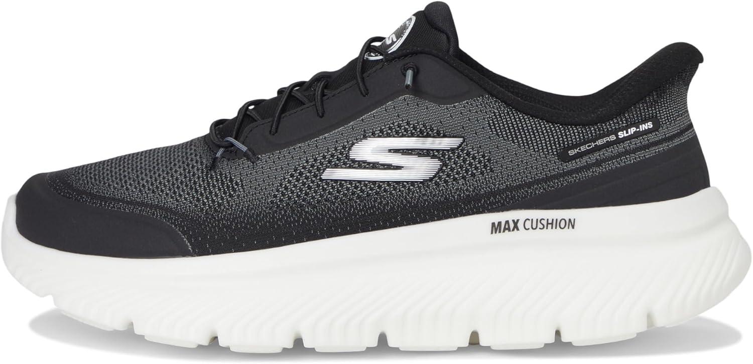 imageSkechers Womens Go Walk Max Cushioning Hyper Burst Nikita Hands Free Slipins SneakerBlackWhite