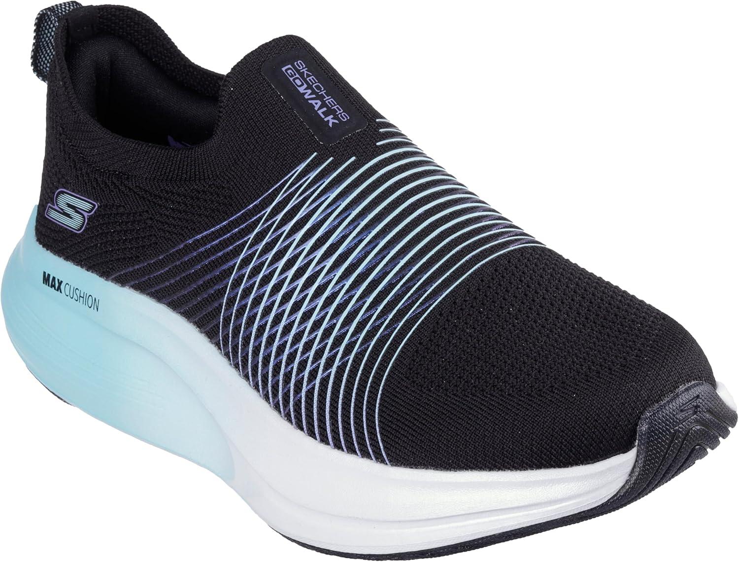 imageSkechers Womens Go Walk Max Walker SallyBlackAqua