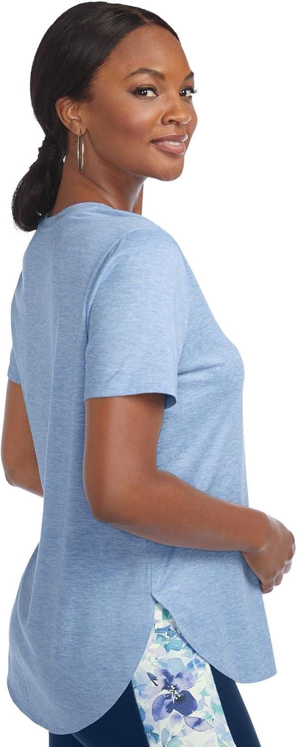 imageSkechers Womens Godri Swift Tunic TeeBrunnera Blue Ancient Water