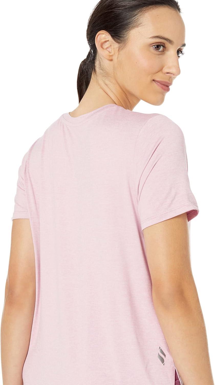imageSkechers Womens Godri Swift Tunic TeeDawn Pink