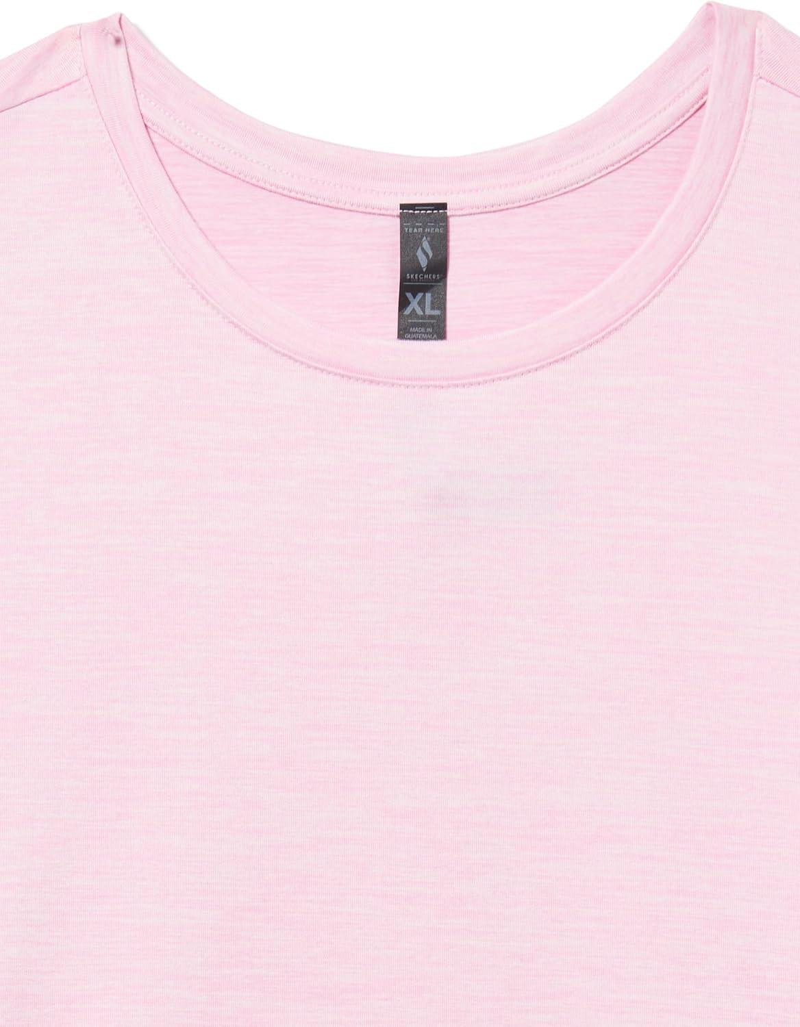 imageSkechers Womens Godri Swift Tunic TeeSweet Dreamsbright White