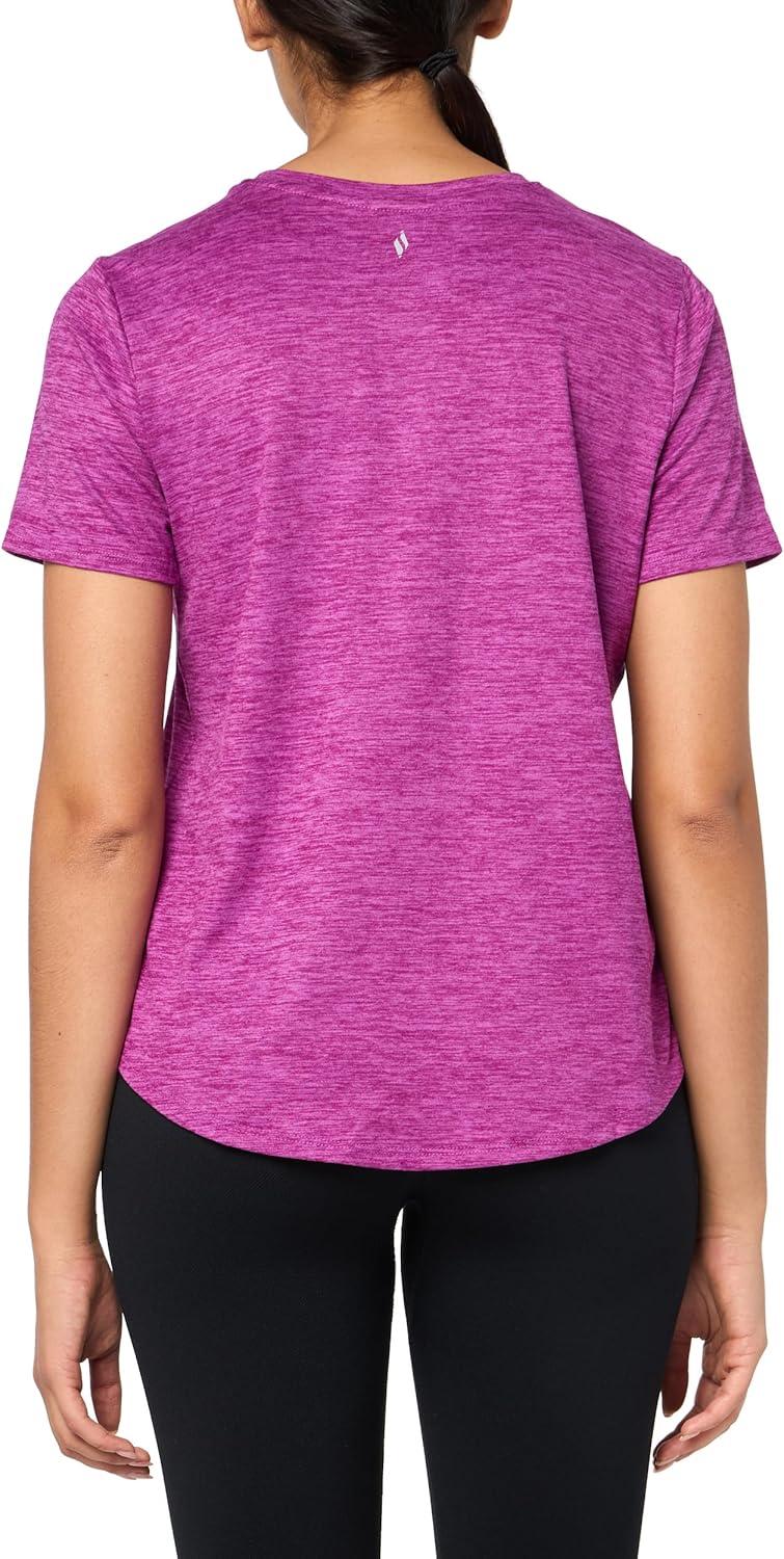 imageSkechers Womens Godri Swift Tunic TeeViolet Rays Hollyhock