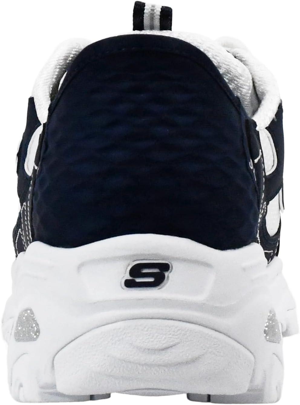 imageSkechers Womens Hands Free DLites New ClassicSneakerNavyWhite