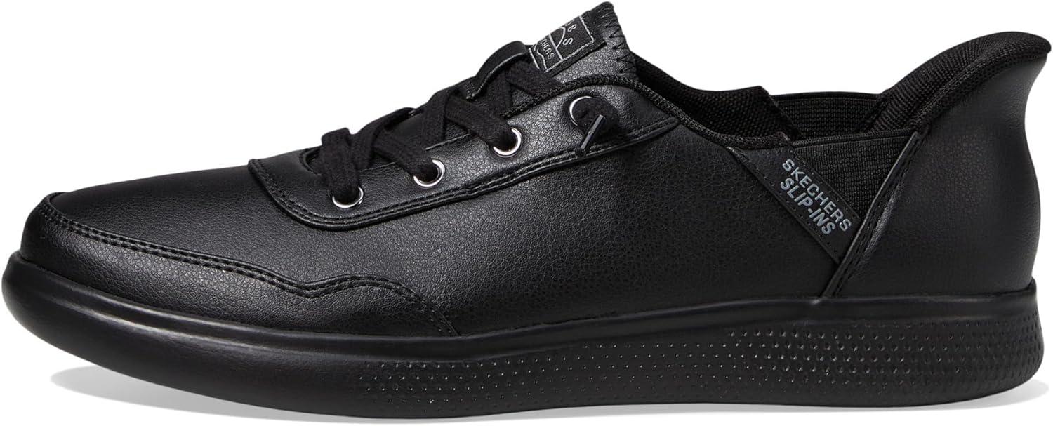 imageSkechers Womens Hands Free SlipIns Skip Cute B Cute Sweet SneakerBlackBlack