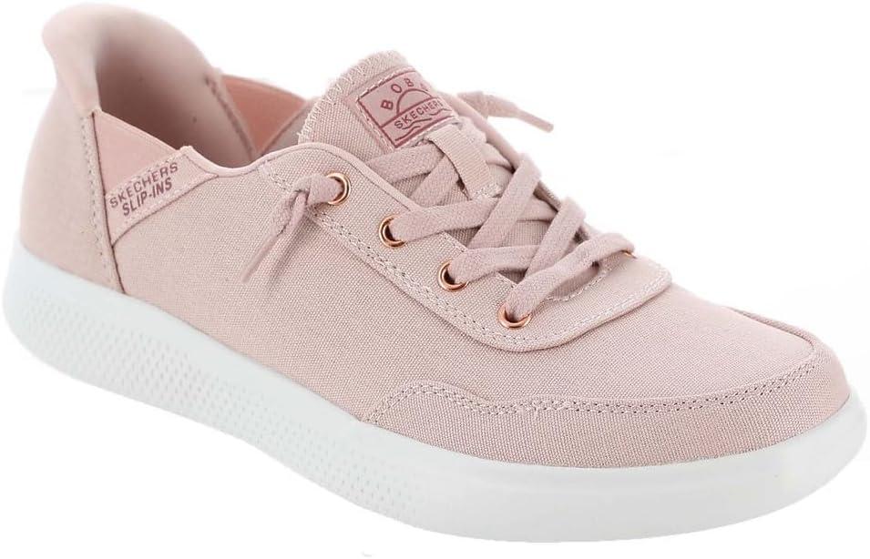 imageSkechers Womens Hands Free SlipIns Skip Cute B Cute Sweet SneakerBlush Canvas