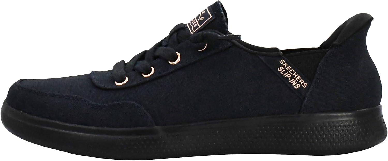 imageSkechers Womens Hands Free SlipIns Skip Cute B Cute Sweet SneakerDark Navy