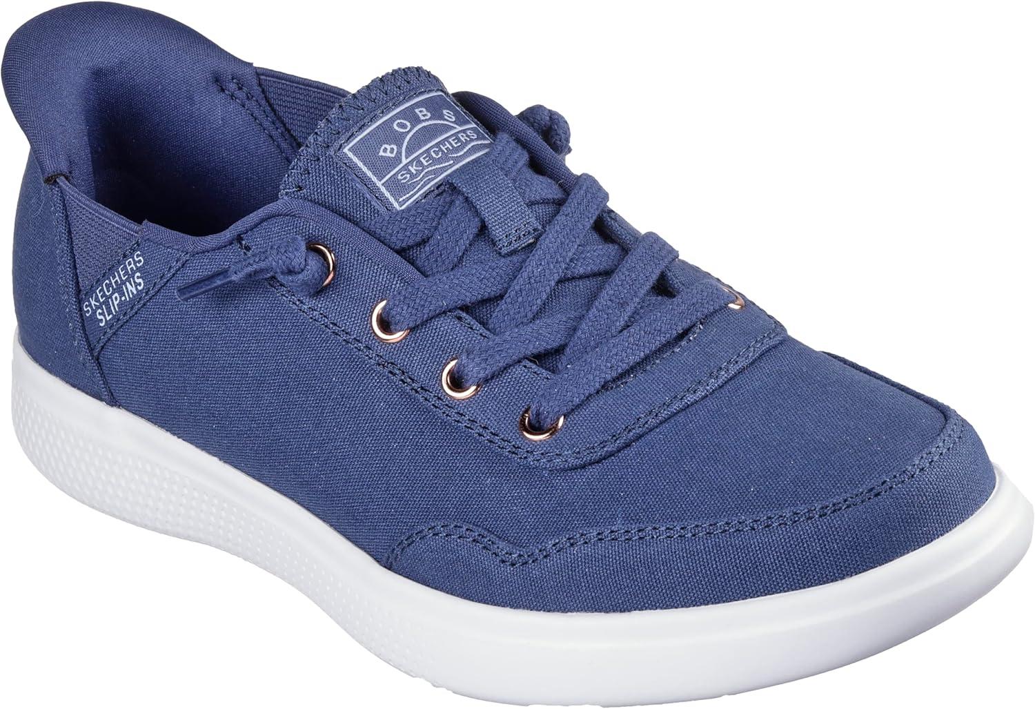 imageSkechers Womens Hands Free SlipIns Skip Cute B Cute Sweet SneakerNavy