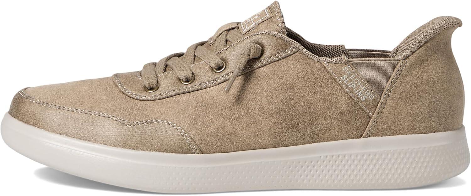 imageSkechers Womens Hands Free SlipIns Skip Cute B Cute Sweet SneakerTaupe