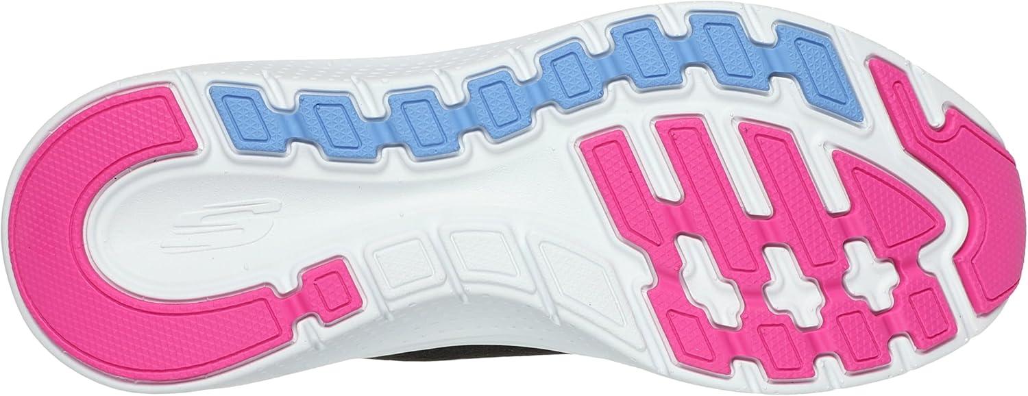 imageSkechers Womens Hands Free Slipins Arch Fit 20Easy ChicBkhpblackHot Pink