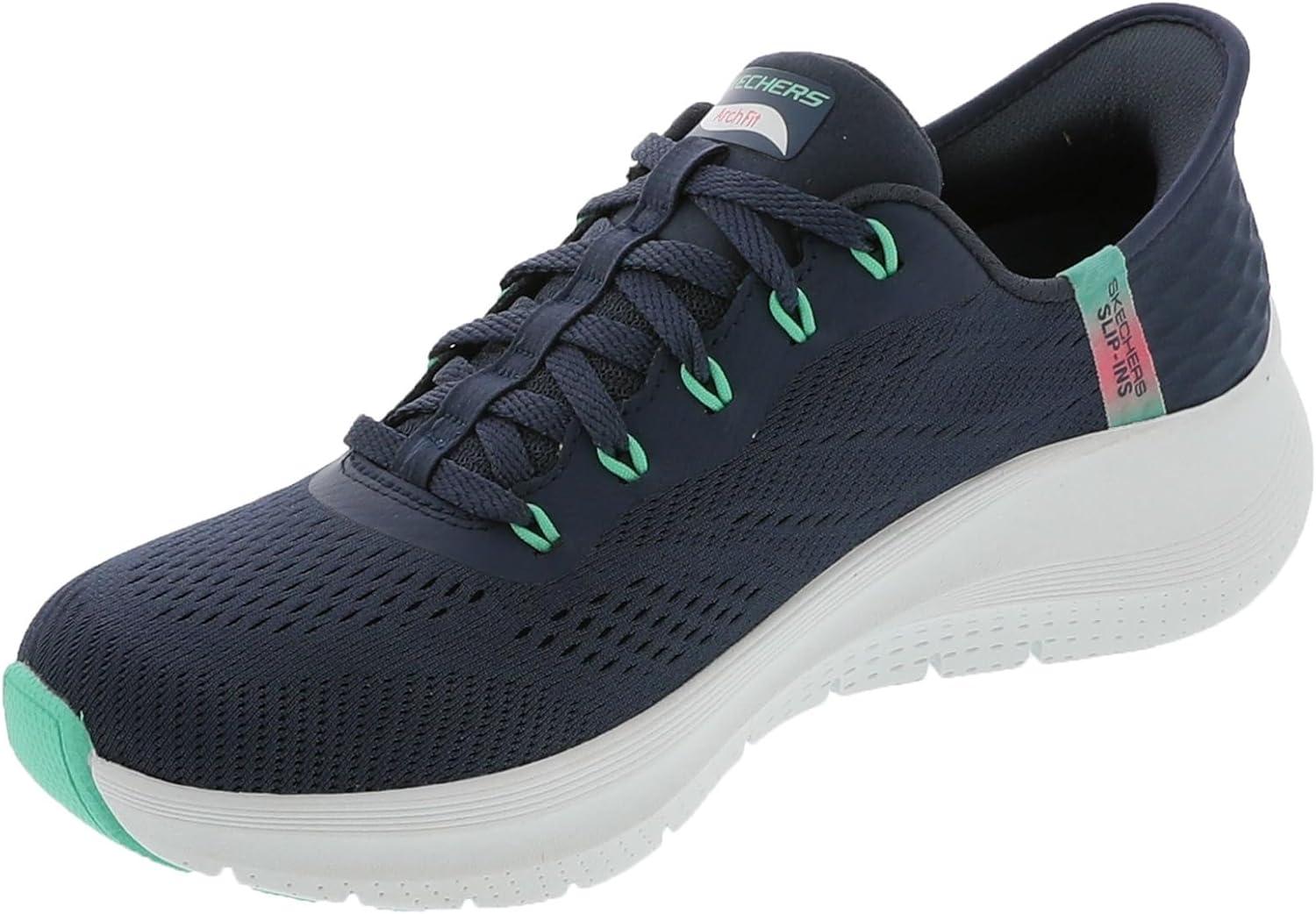 imageSkechers Womens Hands Free Slipins Arch Fit 20Easy ChicNavy